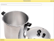 Tablet Screenshot of conserve-autoclave-et-botulisme.com